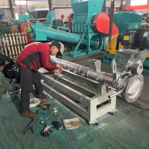 Single Screw Three Stage Plastic Extruder Granulator Pelletizing Machine For EPS PC PP LDPE HDPE 100-1000kg/h Output