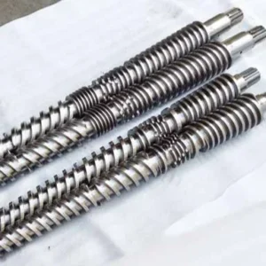 Single Screw Twin Screw Conical Barrel for Processing PE and PP PLC and Motor Core Components for Plates Application