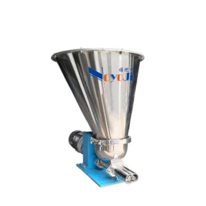 Single Screw Volumetric Feeder Loss in Weight Feeder of Plastic Extruder