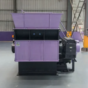 Single Shaft Axis Shredder for Waste Fabric Foam Plastic PVC Plastic Lumps and Rubbish Recycling
