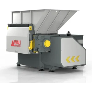 Single Shaft Plastic Shredder for Waste Plastic Bottle Recycle Plant From Wali