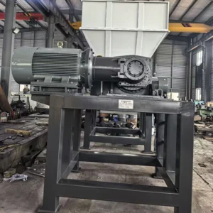 Single Shaft Shredder Heavy Duty Crusher Machine Industrial Waste Grinder Scrap Metal Plastic
