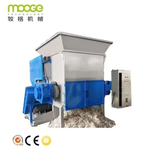 Single Shaft Shredder Plastic Lumps Shredder Recycling Machine for Plastic Bag Bottle