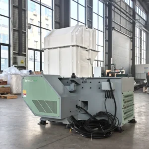 Single Shaft Shredder for Cardboard Aluminum Cans Cables Films Wood PVC Pipes