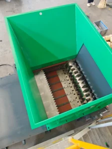 Single Shaft Shredder for Recycling Hard and Soft Plastic Film Carton