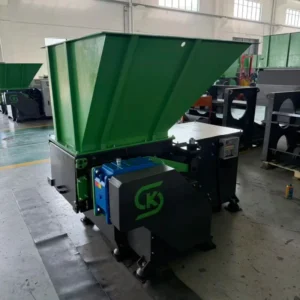Single Shaft Shredder for Waste Plastic Film and Hard Plastic with Long Service Life