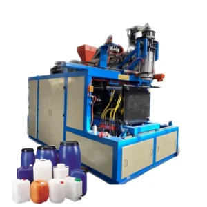 Single Station Continuous Extrusion Blow Molding Machine For 20L Bottles
