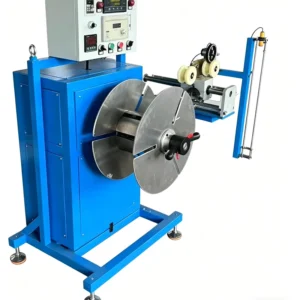 Single Station Digital PLC Controlled Take-up Winding Machine Auxiliary Coiler for Rubber Extrusion Processing