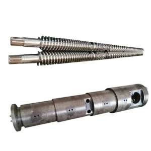 Single Twin Extruder Auger Screw and Cylinder Barrel for Extruder Augers