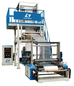 Single-layer Fully Automatic Film Blowing Machine Plastic Extrusion Production Line Manufactured Chinese Supplier