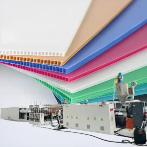 Single-screw High Productivity PP PE Plastic Profile Sheet Extrusion Line Production Machine with PLC