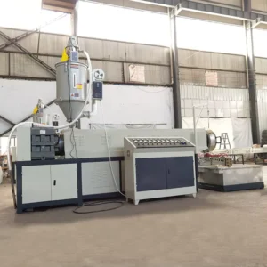 Single screw Plastic PP PE Filament Raffia Film Yarn Extruder Agricultural Bale Twine Rope Making Machine Motor Gearbox