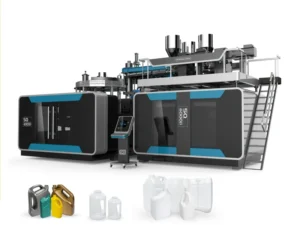 Six Mold High Speed Rotary Blow Molding Machine Single Head for HDPE 5L Stackable Barrel
