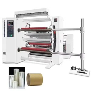 Slitting Machine for Paper Jumbo Roll Automatic High Speed Jumbo Kraft Paper Rolls Laminated Film Slitting and Rewinding Machine