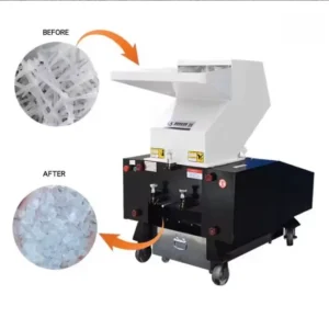 Slow Silent Grinder Metal Shredder Machine PP PE PVC ABS Plastic Crusher Mini Plastic Shredder Grinder Crusher
