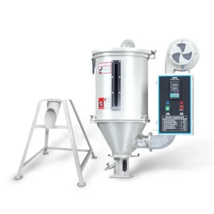 Small 12KG Capacity Plastic Auto Loader Hopper Continuous Automatic Drying Industrial Dryer Machine PLC Control 220V 1.8kW
