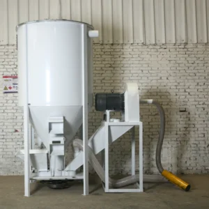 Small Animal Poultry Vertical Feed Grinder Mixer Machinery Farm Use Cast Iron Metal Grain Crushing Mixing Machine