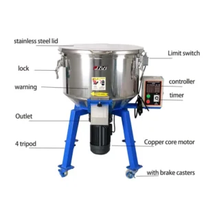 Small Capacity Automatic Plastic Resin Granules Color Mixer Machine