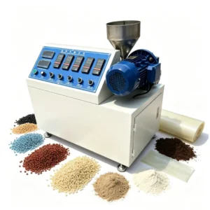 Small Co Rotating Twin Screw Extruder for New Material and Polymer Development