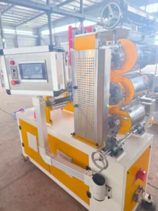 Small Co rotating Parallel Twin screw Extruder Three Roller Calendering Unit Lab PVC HDPE TPE TPO Polymer Material Wire
