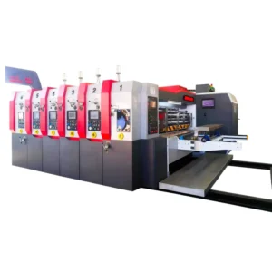 Small Flexographic Printer Central Drum for Carton Printing Machine 120pcs min Automatic Manual