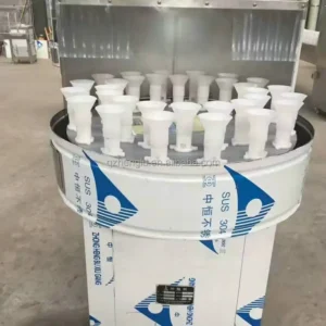 Small Glass and Plastic Bottle Washing Machine with Hot Water