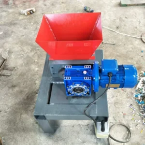 Small Industrial Steel Shredder Plastic Crushing Machine Mini Plastic Textile Metal Shredding Machine Waste Grinder