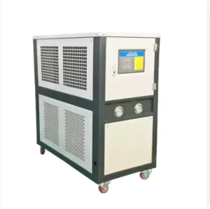 Small Industrial Water Cooled Chiller Pump 1.1KW Cooling Capacity 380V 310kg Accurate Temperature Control CE Certified Plastic