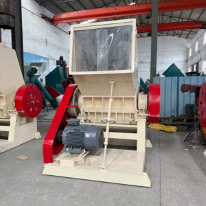 Small Manual Plastic Crusher Machine Low Speed PE PS Plastic Shredder for Film Crushing