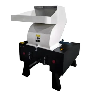 Small Mobile Plastic Shredder Crusher Machine with Gear Alloy Steel Blades for Waste Bottle Recycling Automatic Start Stop