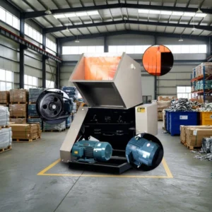 Small Plastic Shredder Crusher Machine for Bottle Recycling Automatic Plastic Grinder
