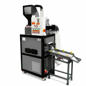 Small Scrap Cable Recycling Machine Copper Wire Granulator 30-50kg/h With Dry Physical Crushing 99.99% Purity For Industry