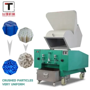 Small Single Shaft Motor Plastic Grinder Mini Crusher for PVC Pipe and Plastic Lump Recycling