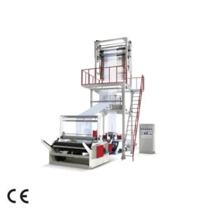 Small Size HDPE LDPE Film Twin Head Blowing Film Machine