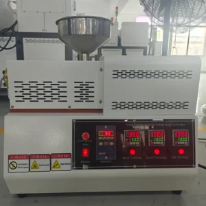 Small Sized Twin Screw Extruder for Lab for Teaching Demonstrating Various CPVC PU LDPE ASA HDPE PE PP for Pelletizing