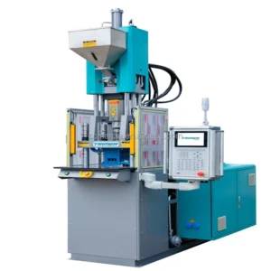 Small Vertical Hybrid Injection Molding Machine for PVC PE ABS PP PET EPS PC PA Polystyrene (PS) Core PLC Motor Screw Components