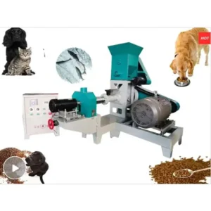 Small Wet Type Twin Screw Fish Feed Extruder Machine Floating Fish Feed Production Line New Condition Extruder