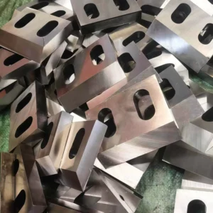 Small square Blade Single Axis Crusher Knife Household Plastic Rubber Bucket Wood Crusher Accessories