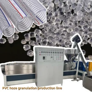 Soft PVC Granulation Line Plastic Masterbatch Pelletizing Machine