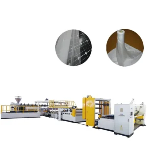 Solar Film Medical Film Shoe Materials Extrusion Line SMC Sheet EVA POE PVB SGP Plastic Extruders with Screw Bearing Motor