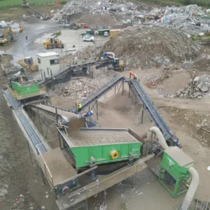 Solid Waste Sorting Equipment Construction Waste Recycling System Municipal Garbage Separator Production Line