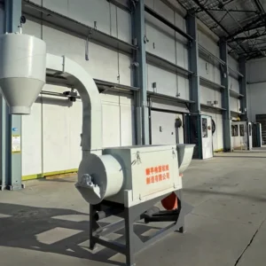 Spin-drying PP PE PET Bottle Flakes Horizontal Spin Dryer with a Moisture Removal Rate of 98%