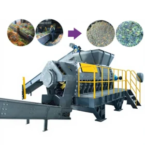 Spiral Crusher for Waste Textiles Carpets Clothing Woven Bag