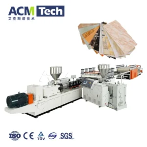 Spot Supply PVC Marble Sheet Carbon Crystal Plate Production Line PVC Artificial Marble Board Making Machine