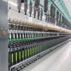 Stable Draft Four Rollers Fancy Yarn Twisting Making Machine in Textile Industries