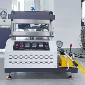 Stable Hand Operated Hot Press Machine 15T Rubber Vulcanizing Press For Sale