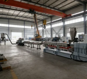 Stable Performance TPR TPE Extrusion Granulating Line Underwater Pelletizer Equipment