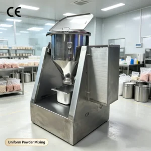 Stainless Steel Cocoa Rotary Agitator Second Hand Drum Dry 250L Mini Lab Powder Mixer for Food