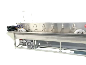 Stainless Steel Digital Cooling Tank Water Bath with Pump Gear Adjustable Temperature Control for Rubber Extrusion Molding Line