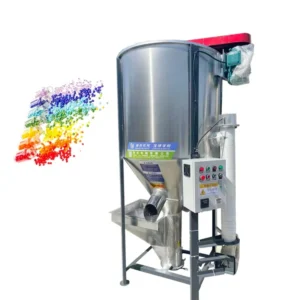 Stainless Steel Electric Heating Mixer Plastic Pellet Hopper Mixing Tank